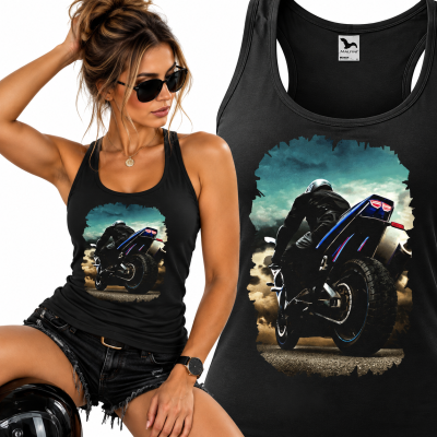 TANK TOP ŚMIESZNY MOTO 2